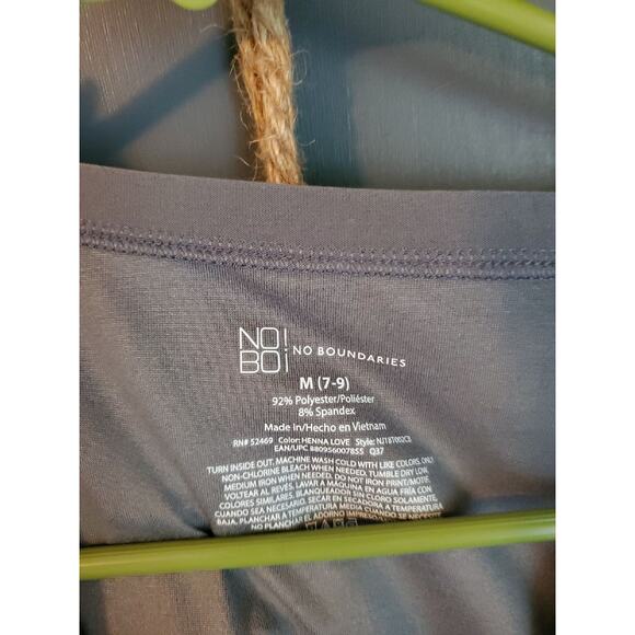 No Boundaries Grey / Gray T-shirt w/ Gold "Love" & Elephant - Picture 3 of 4